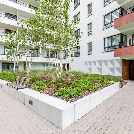 Soho Serenity By Aparo - Stadion Narodowy, Metro, Praga, Centrum, Balkon, Winda, Parking, Muzeum Neonow Apartment