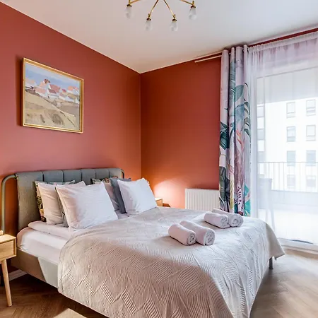 Soho Serenity By Aparo - Stadion Narodowy, Metro, Praga, Centrum, Balkon, Winda, Parking, Muzeum Neonow *
